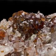 Grossular Garnet With Quartz