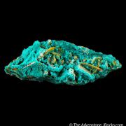 Wulfenite with Dioptase