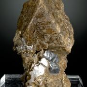 Spinel (very large crystals) with Sapphire