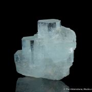 Aquamarine with Muscovite