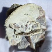 Quartz ( pseudomorph of Gypsum )