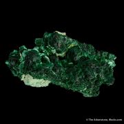 chatoyant Malachite ps. after Azurite