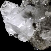 Calcite, hemimorphite