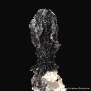 Schorl on Quartz