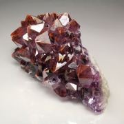 QUARTZ var. AMETHYST with HEMATITE inclusions