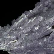 Fluorite with Barite after Laumonite 
