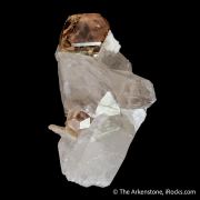 Topaz with Quartz and Cleavelandite