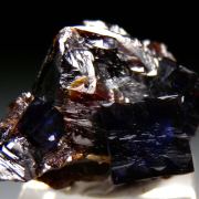 Fluorite on Sphalerite