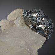 Bournonite on Quartz