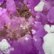 Talmessite with Calcite (variety Co-bearing calcite)