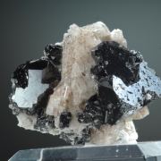 Bixbyite on Topaz