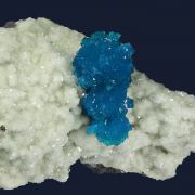 Cavansite on Stilbite