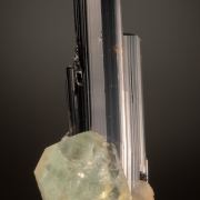 Elbaite/ Schorl with Fluorite, Quartz etc