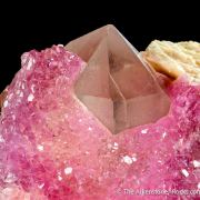 Rose Quartz on Quartz with Muscovite