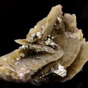 Siderite, Quartz, Pyrite.