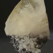 Calcite with realgar