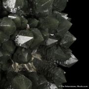 Quartz with Hedenbergite inclusions