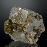 Fluorite with Siderite - vintage German specimen