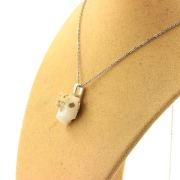 Raw Opal Necklace. 10.42 ct.