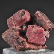 Rhodonite (blocky crystals with minor Franklinite, Calcite)