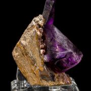 Large Grape Jelly Amethyst on Matrix
