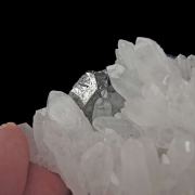 Bournonite and Quartz (rare locale)