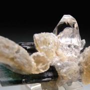 Topaz on Elbaite