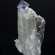 Fluorite on Quartz