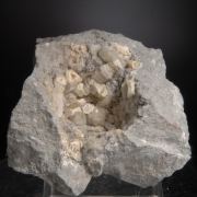 Weloganite with Dresserite, Dawsonite