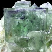 Fluorite, quartz MONGOLIA