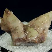 Laumontite on Calcite