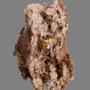 Crystallized Copper with Mimetite on Smithsonite.
