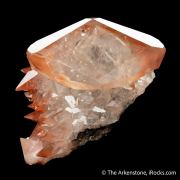 Calcite included by Hematite