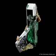 Azurite with Malachite and Cerussite