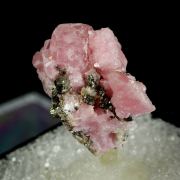 Rhodochrosite with Pyrite