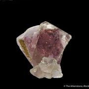 Fluorite with Quartz (fluorescent)