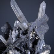 Ferberite (rosette) and Quartz etc.