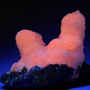 Calcite on Sphalerite - Trepca, Kosovo