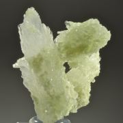 Vesuvianite with Aragonite and possibly Pectolite