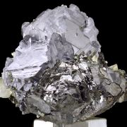 Galena, quartz, sphalerite