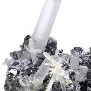 Galena, sphalerite, quartz