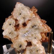Calcite over Stibnite