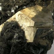 Pyrite on Galena With Hematite
