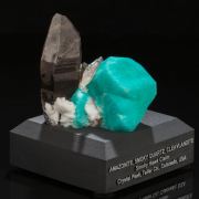 Amazonite, Smoky Quartz & Cleavlandite