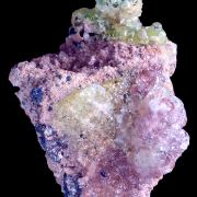 Opal var. hyalite CRAZY FLUORESCENCE