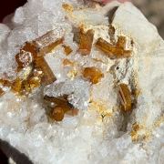 Vanadinite with Calcite