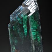 Vivianite - single gemmy crystal