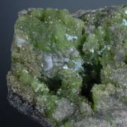 Smithsonite with Aurichalcite, Calcite