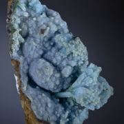 Chrysocolla (drusy) with Malachite