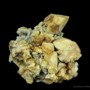 Anglesite With Cerussite, on Galena